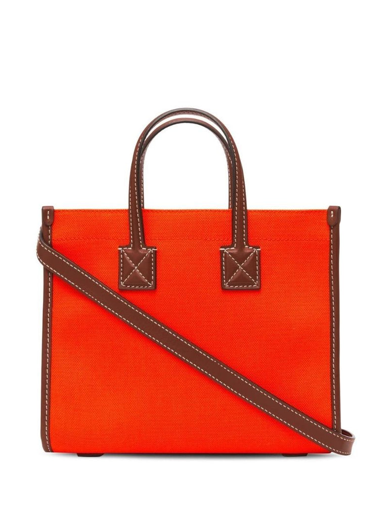 Orange Freya Mini Tote Bag