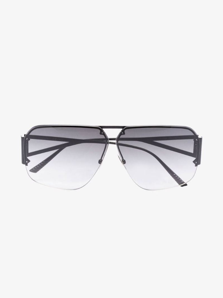 Black Classic Aviator-style Sunglasses