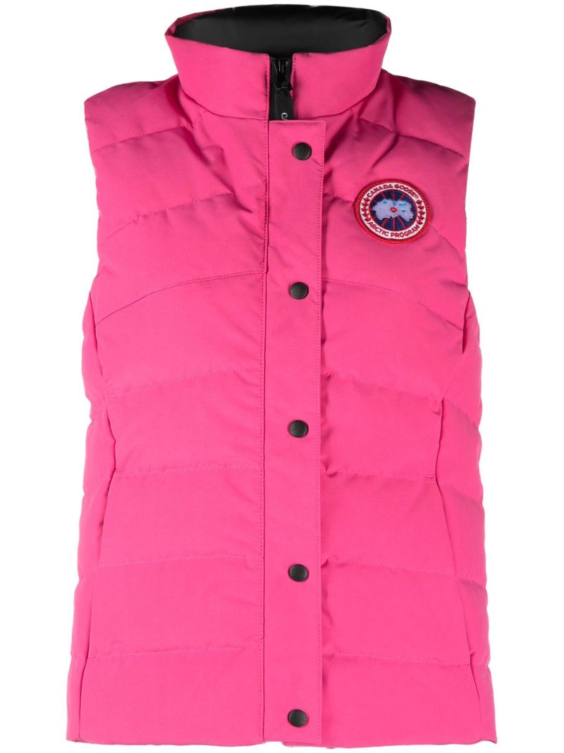 Pink Freestyle Quilted Gilet
