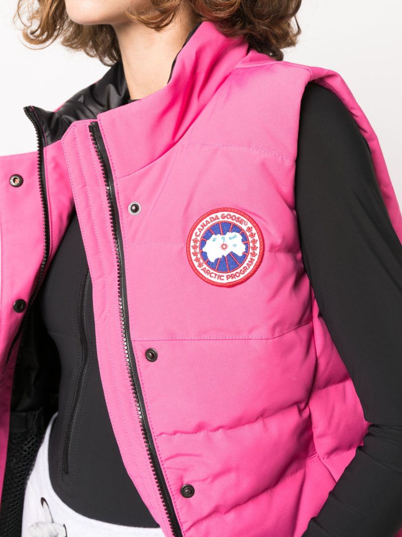 Pink Freestyle Quilted Gilet
