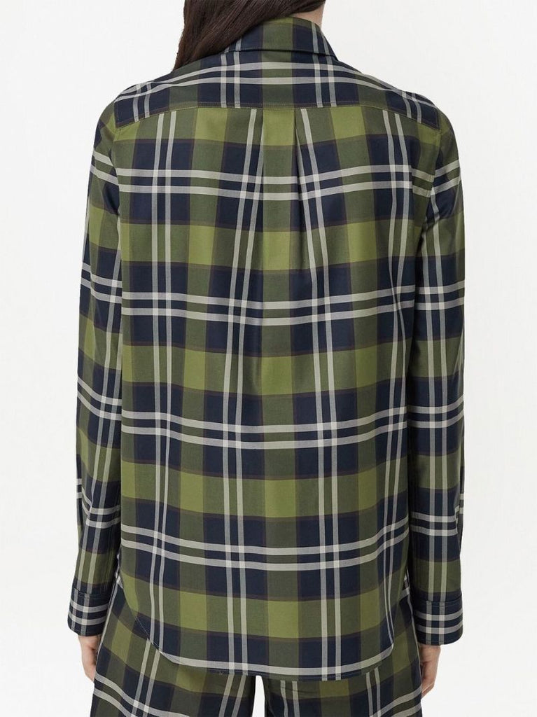 Green Checked Shirt