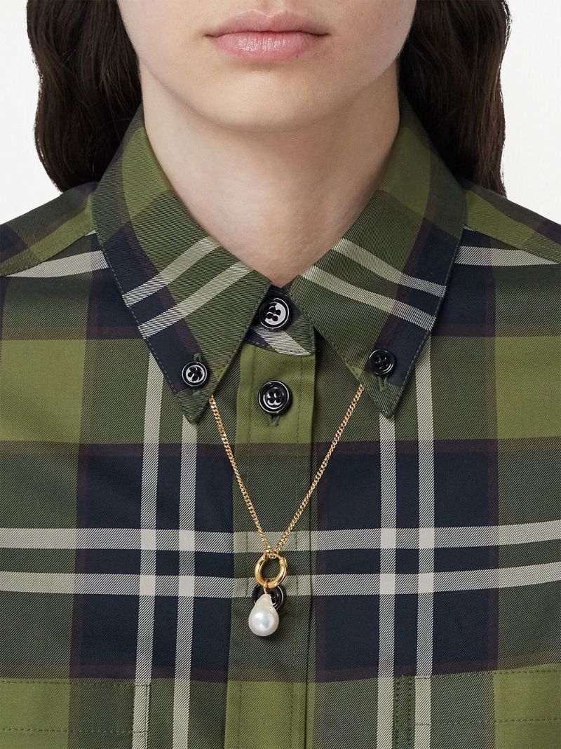 Green Checked Shirt