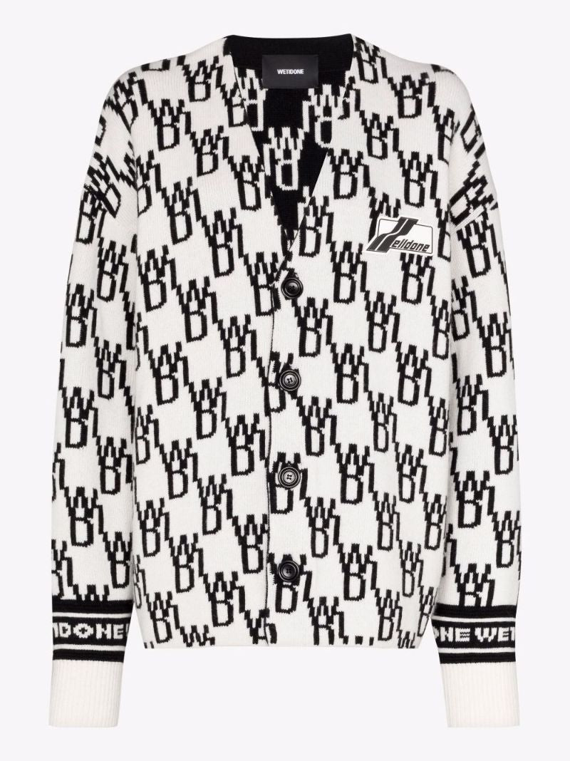 Wd1 Jacquard Cardigan