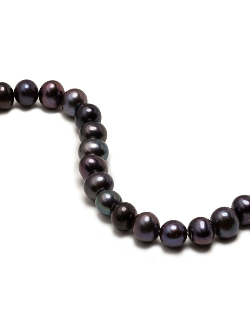 Sterling Silver Pearl Beaded Bracelet