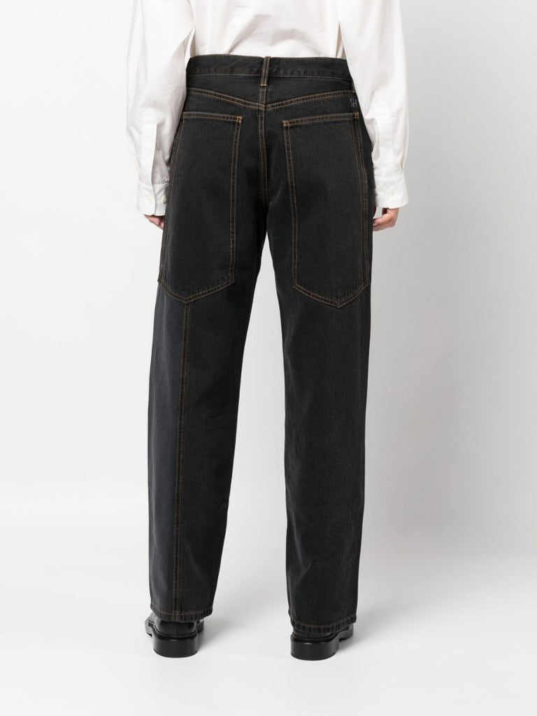 Black Skater Wide Leg Jeans