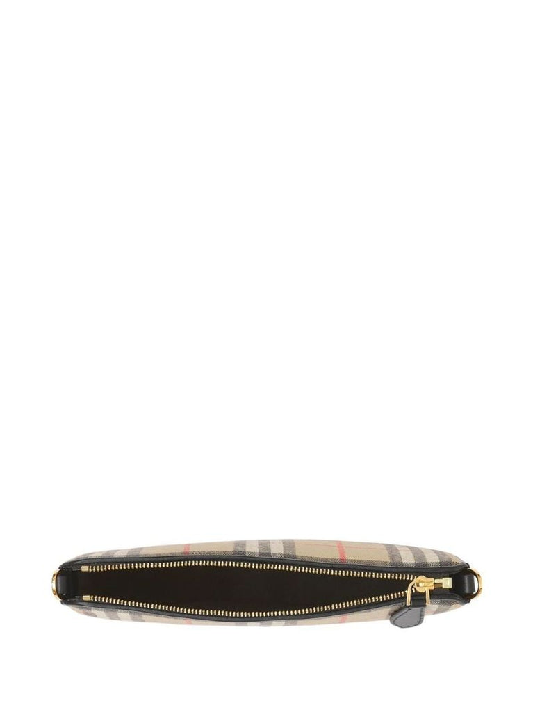 Brown Vintage Check Olympia Pouch