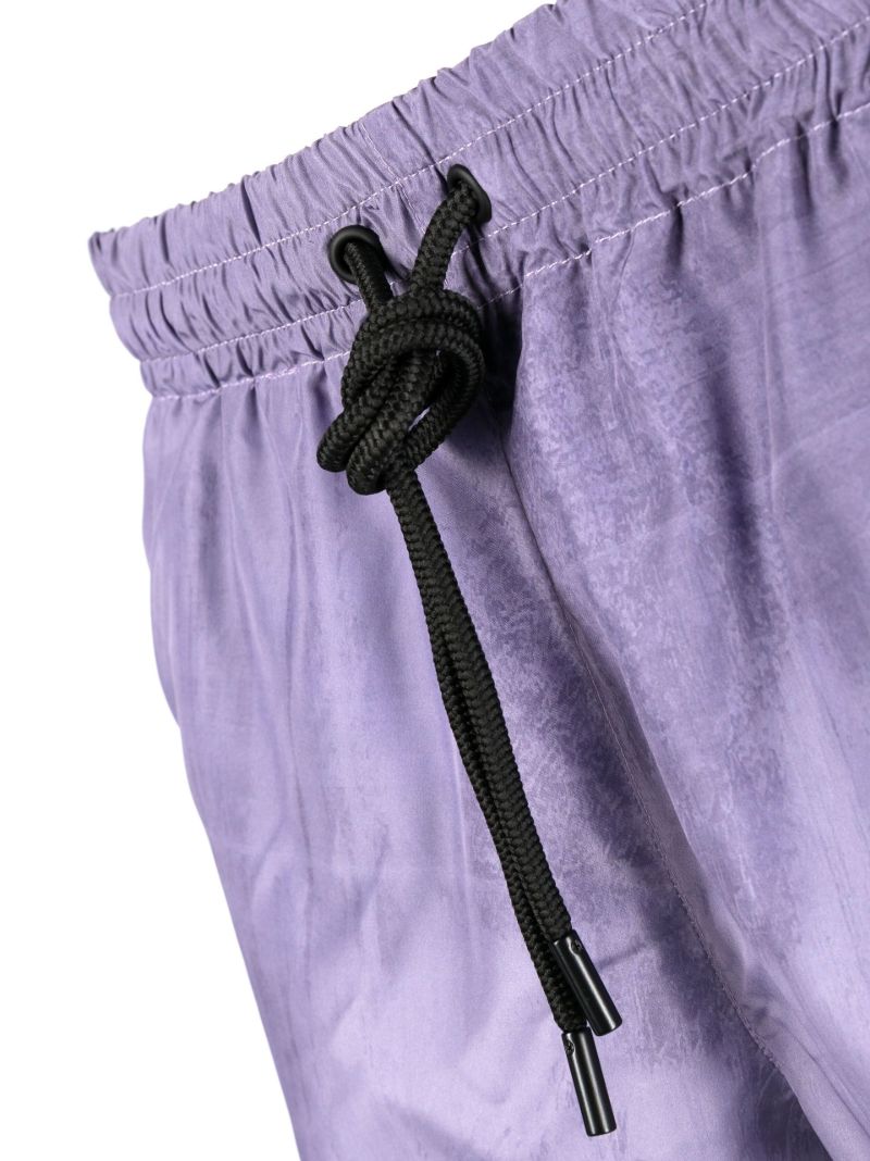 Purple Drawstring Swim Shorts