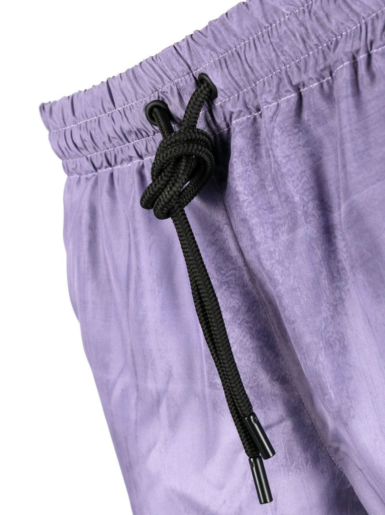Purple Drawstring Swim Shorts
