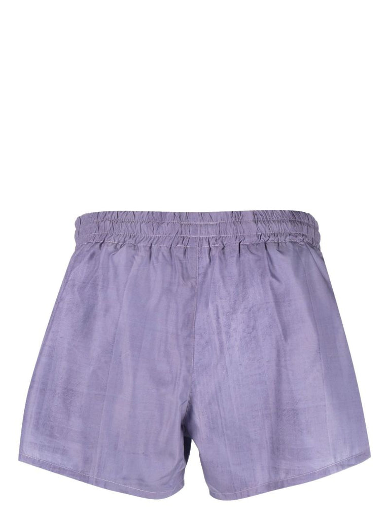 Purple Drawstring Swim Shorts