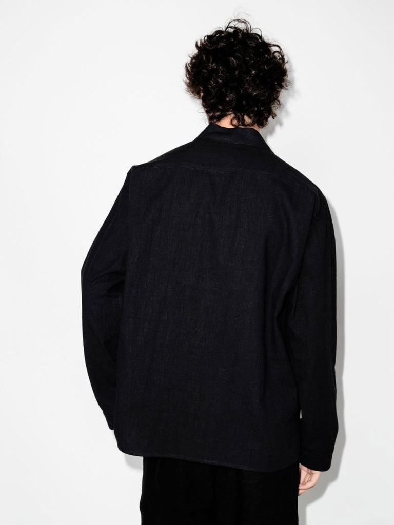 Black Artist Collared Shirt
