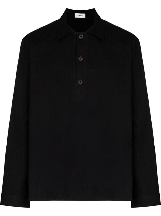 Black Artist Collared Shirt