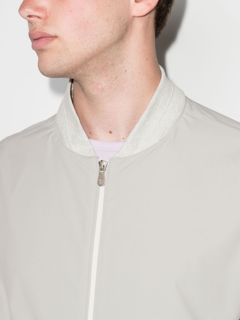 Detachable Hood Bomber Jacket