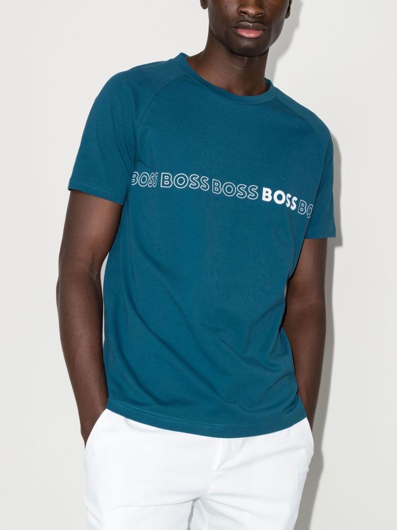 Wrap Logo Cotton T-shirt