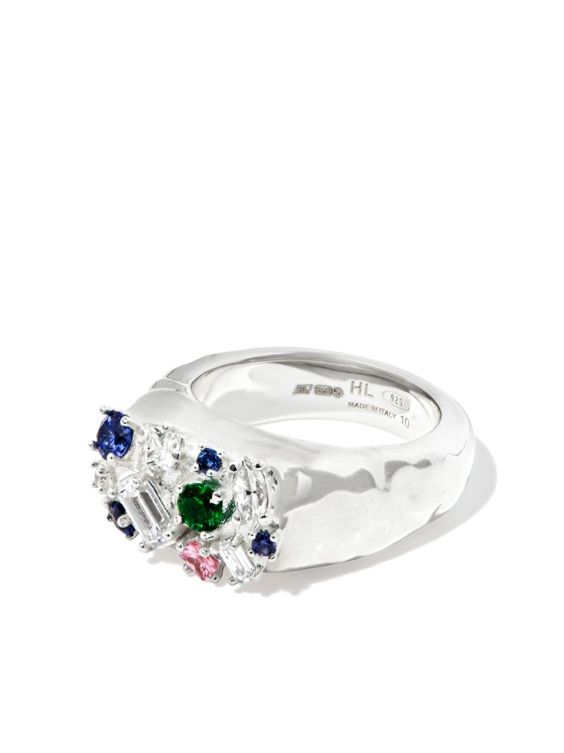 Sterling Silver Croisette Ring