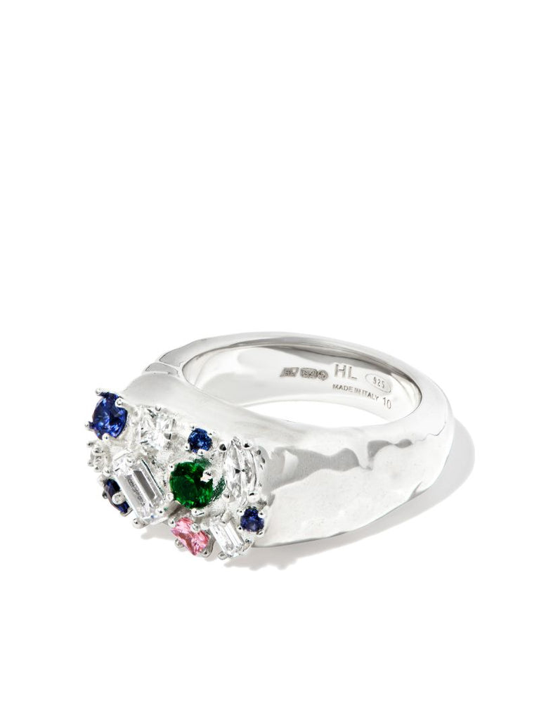 Sterling Silver Croisette Ring