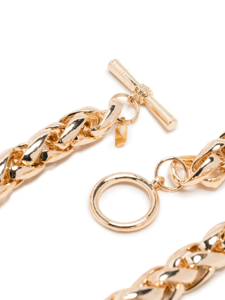 Gold-tone Chain-link Necklace