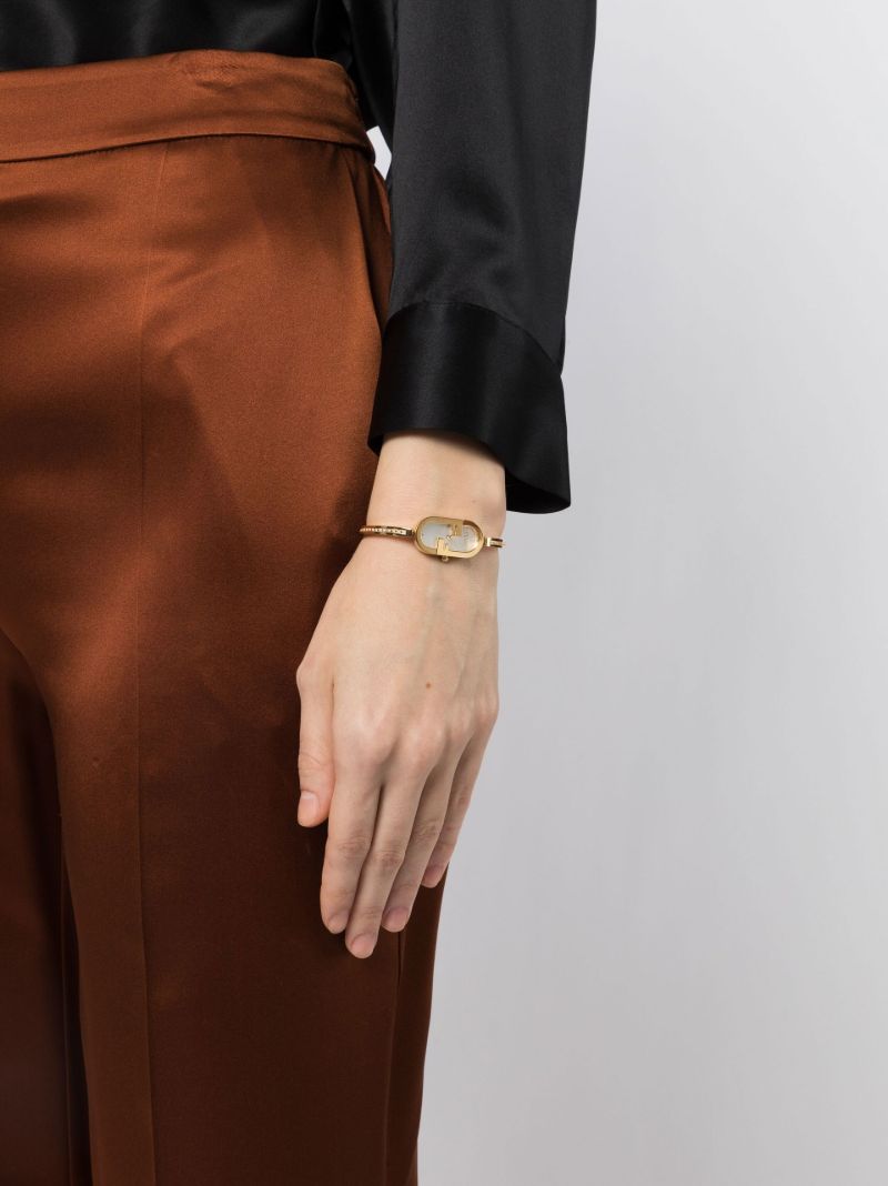 Stainless Steel O'lock Vertical Watch