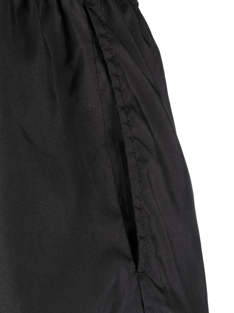 Black Short-length Swim Shorts