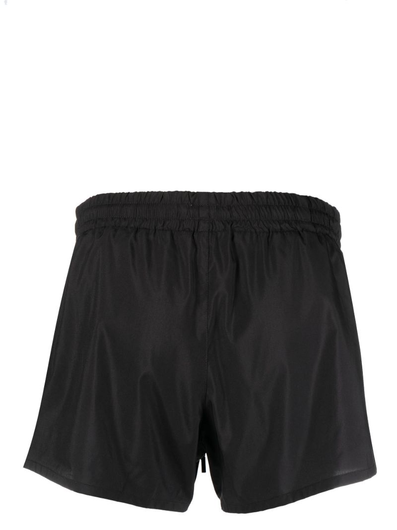 Black Short-length Swim Shorts