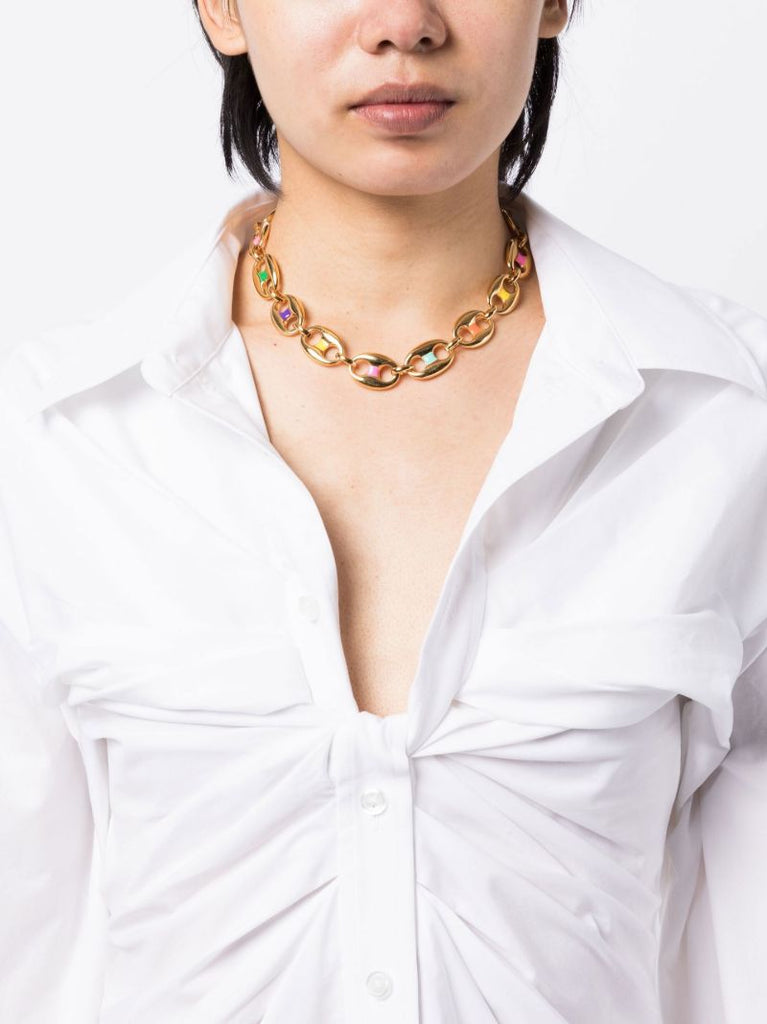 Gold-tone Neo Necklace
