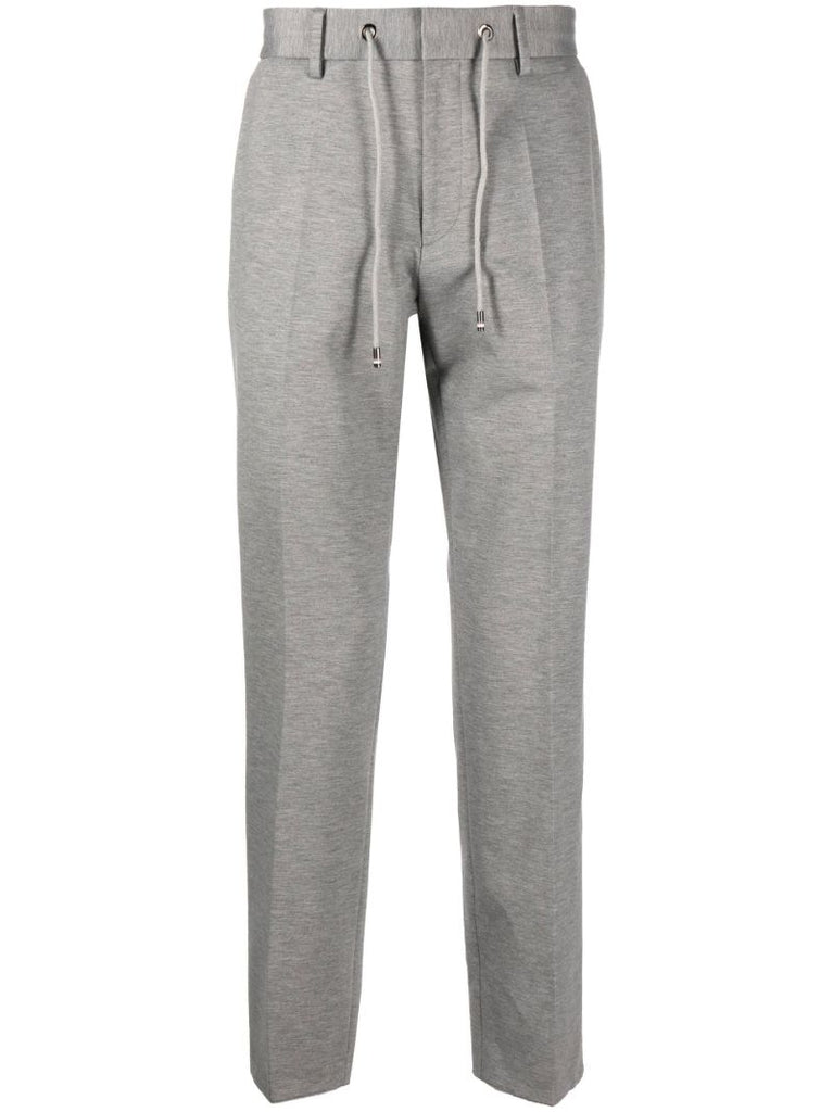 Grey Genius Straight Leg Trousers