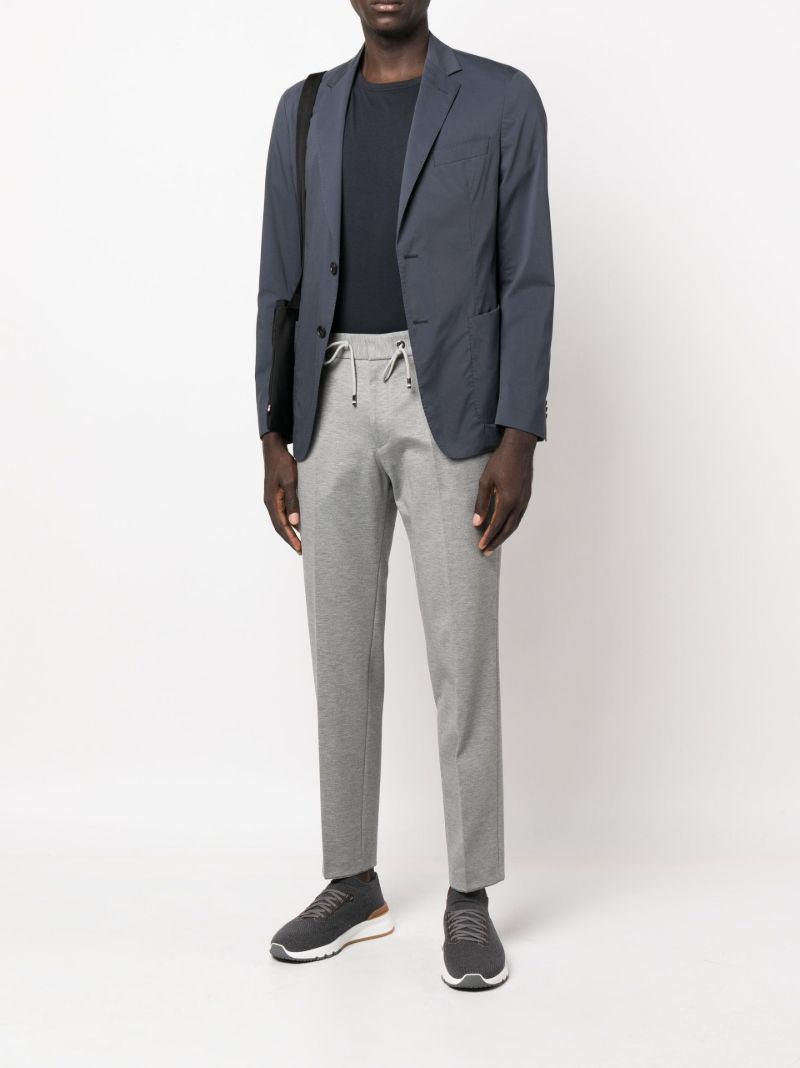 Grey Genius Straight Leg Trousers
