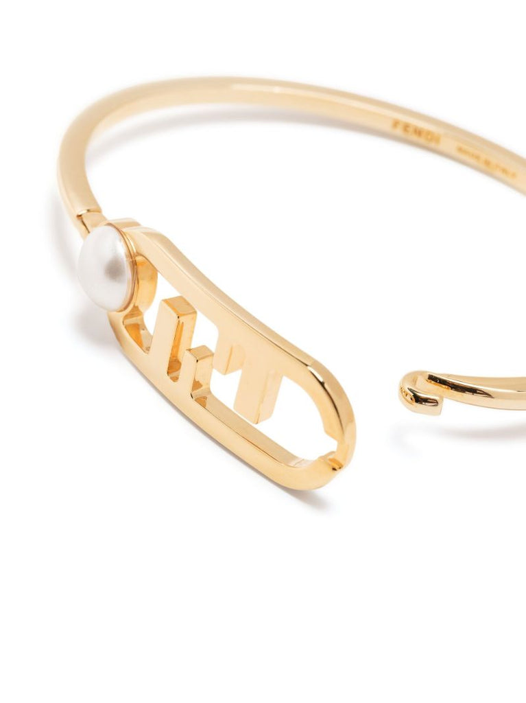 Gold-tone OÃ¢â_x0082_¬â_x0084_¢lock Bracelet
