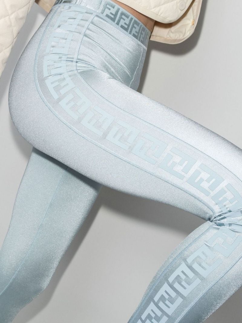 Blue Ff Leggings