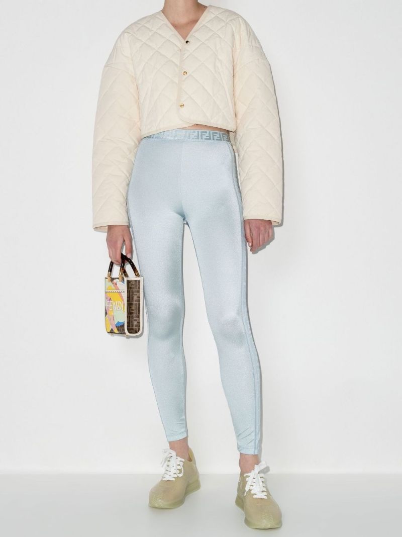 Blue Ff Leggings