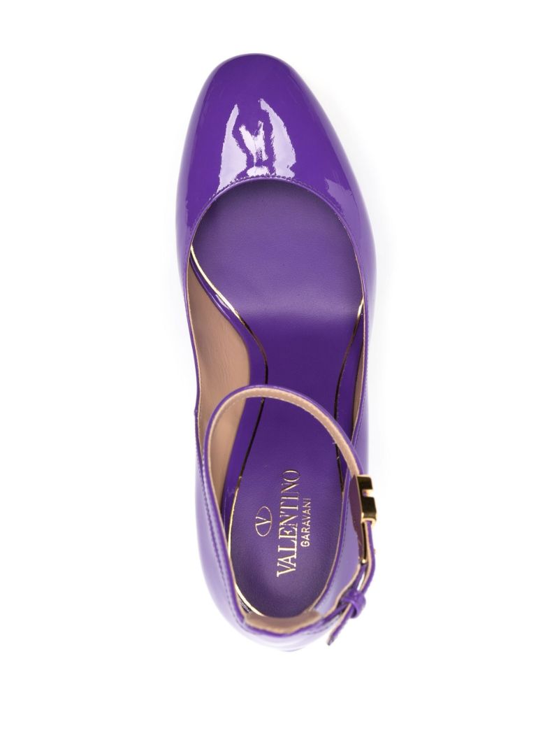 Purple Tan-go 155 Platform Pumps