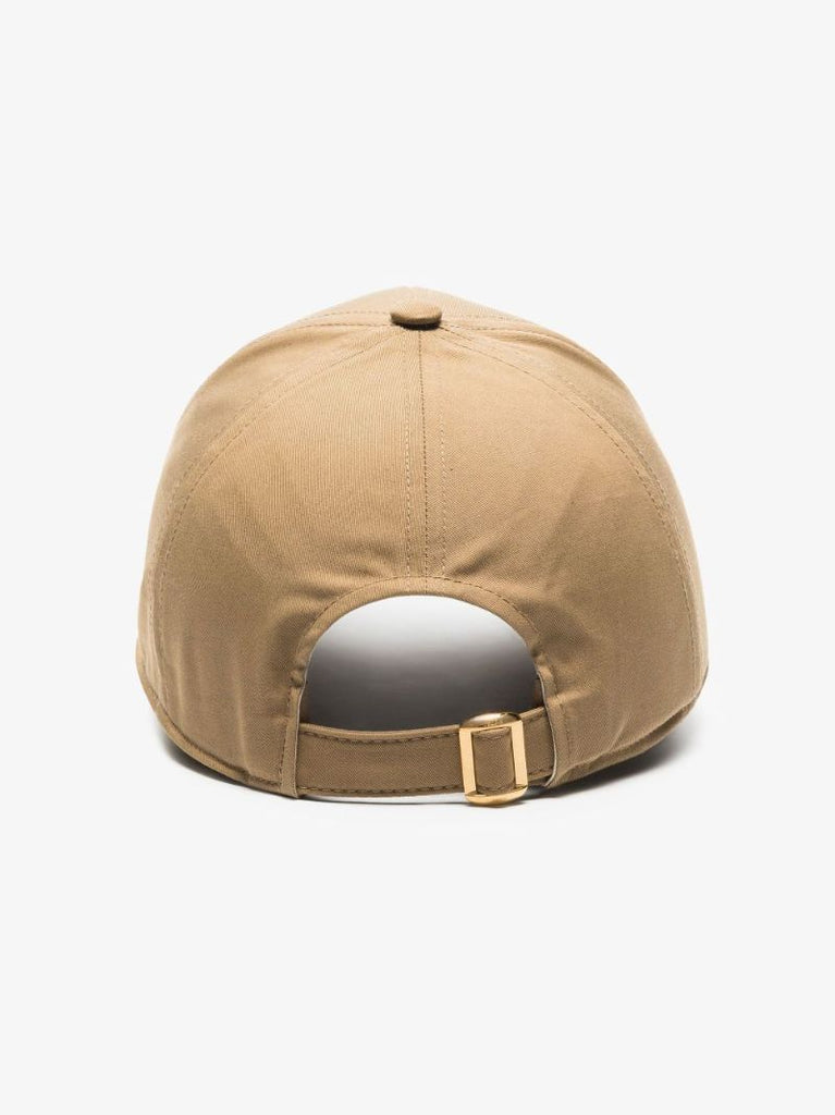 Neutral Triomphe Cotton Gabardine Baseball Cap