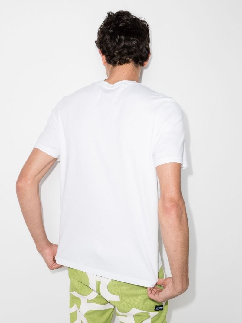 White Classic Logo Cotton T-shirt