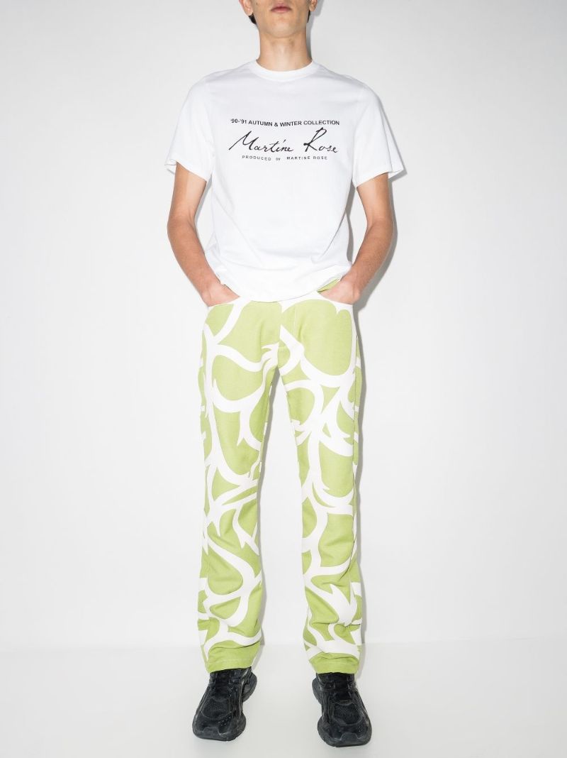 White Classic Logo Cotton T-shirt