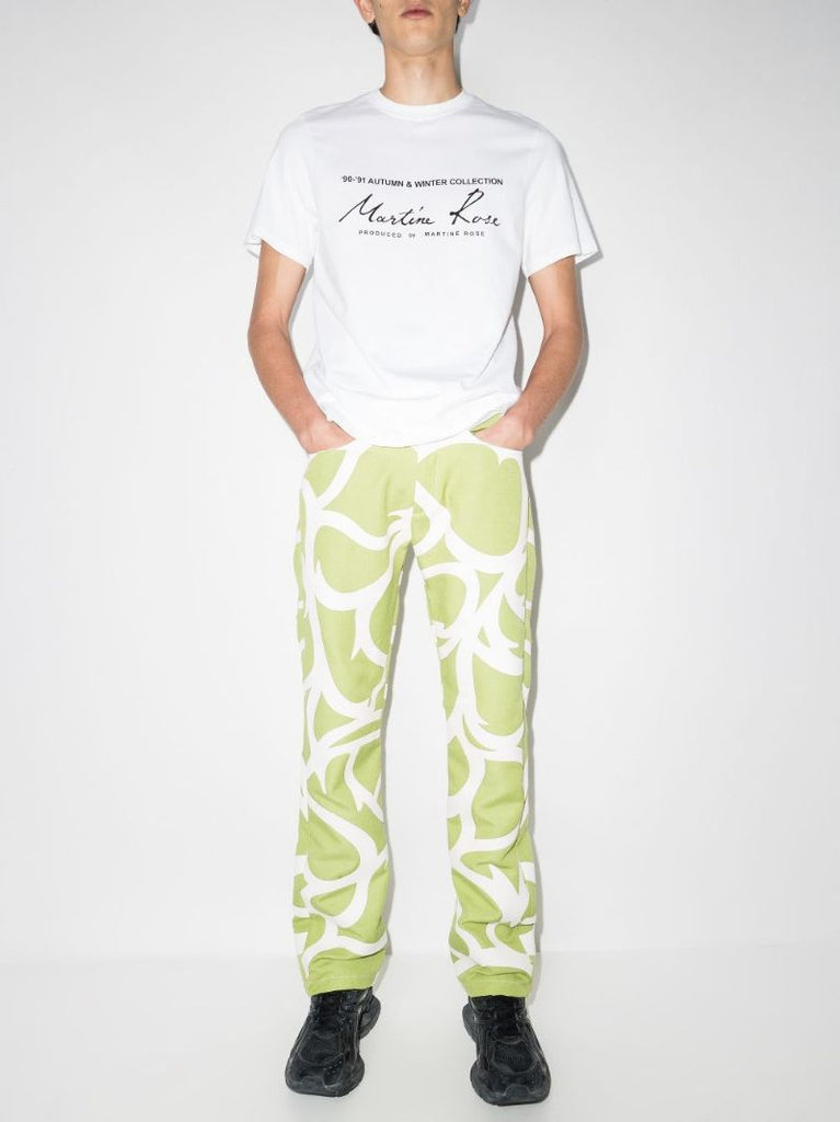 White Classic Logo Cotton T-shirt