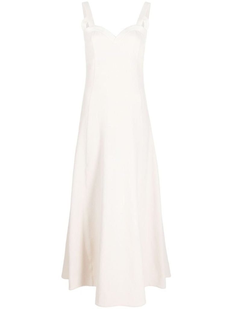 Sweetheart Neckline Maxi Dress