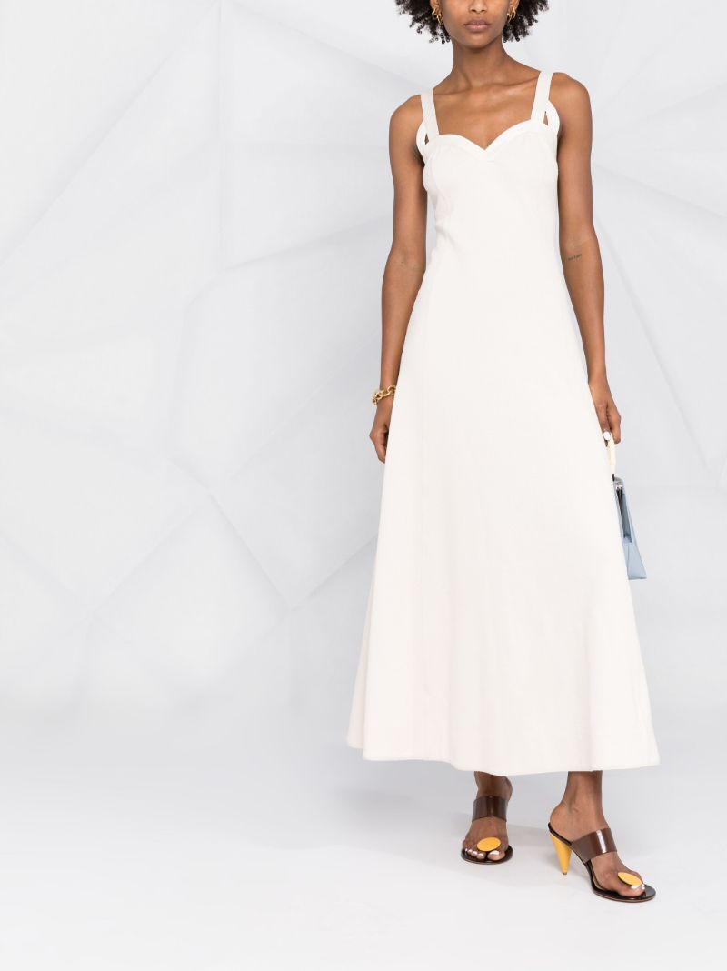 Sweetheart Neckline Maxi Dress