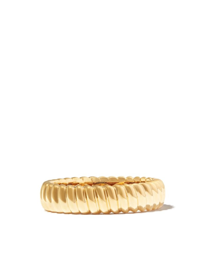 18k Yellow Gold Thin Zoe Ring