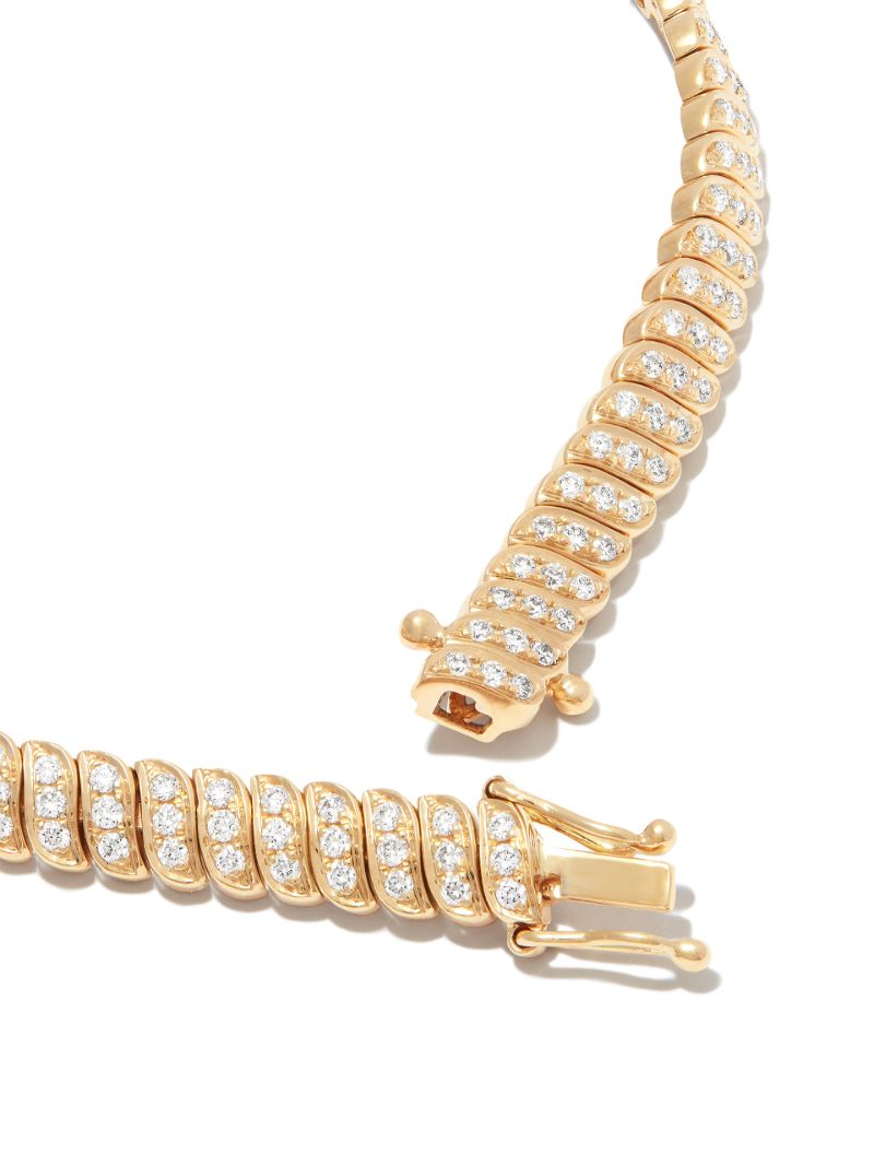 18k Yellow Gold Zoe Diamond Bracelet