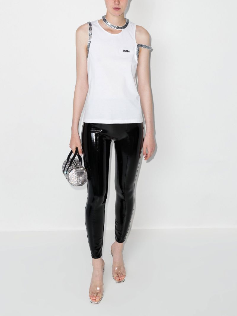 Patent Faux Leather Leggings