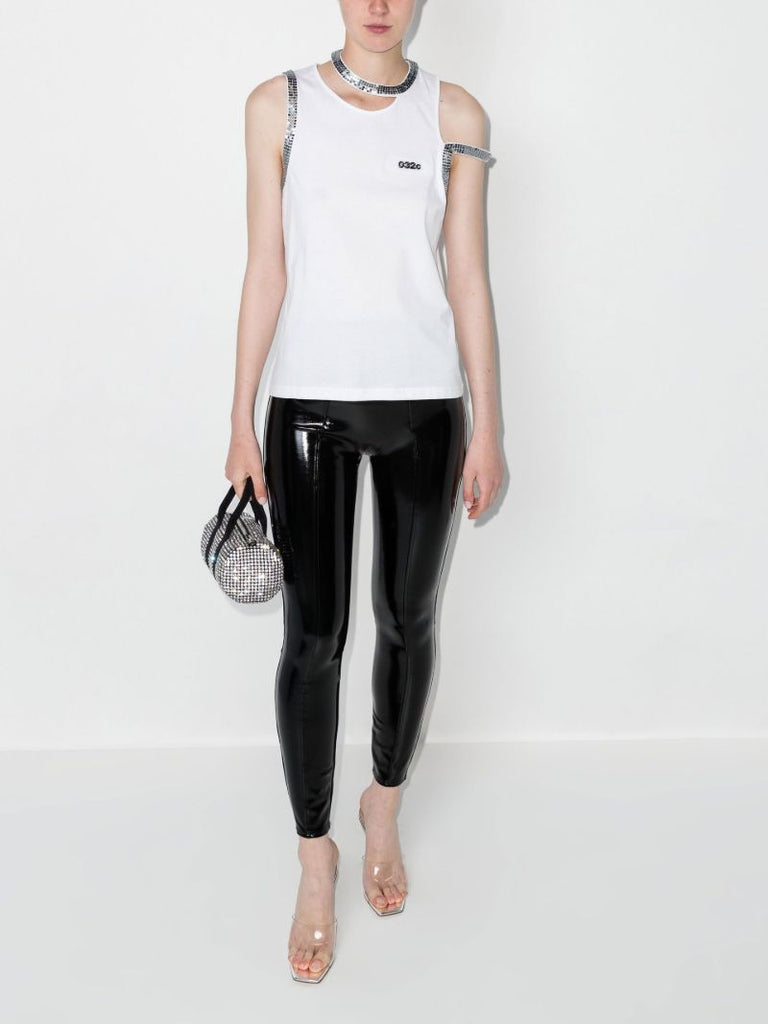 Patent Faux Leather Leggings