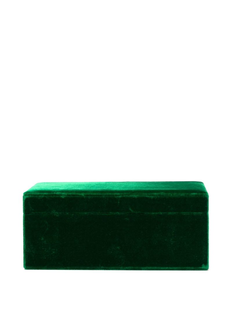 Green TrÃ_x0083_Â©sor Grande Velvet Jewellery Box