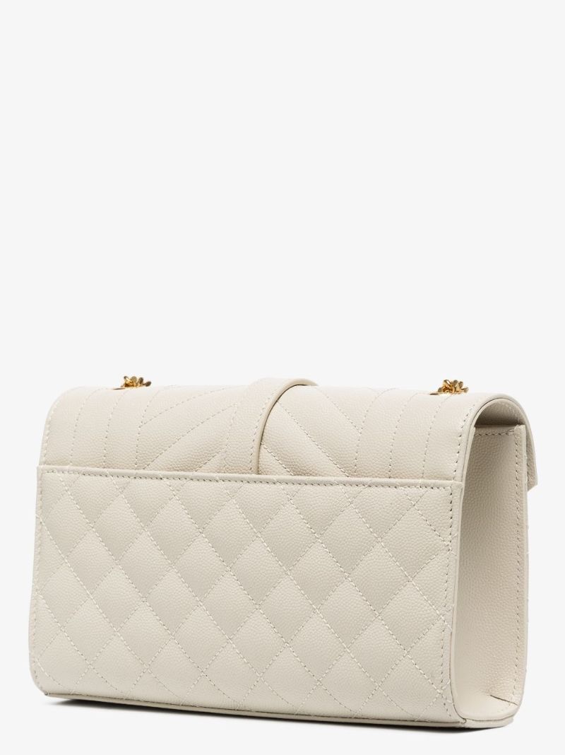 Neutral Envelope Leather Cross Body Bag