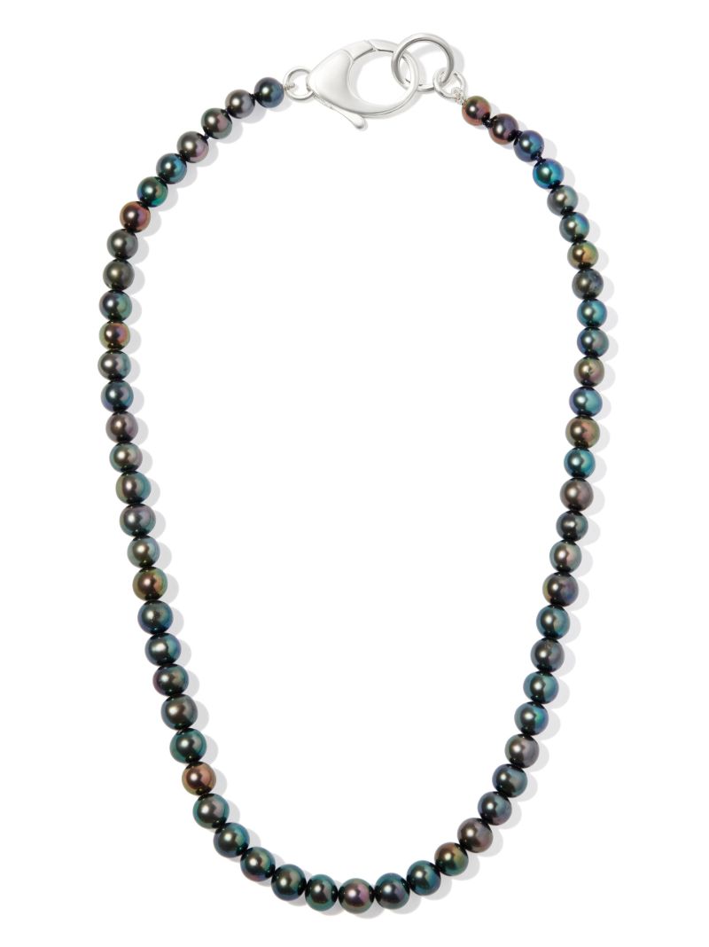 Sterling Silver Pearl Necklace