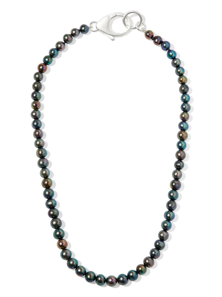 Sterling Silver Pearl Necklace