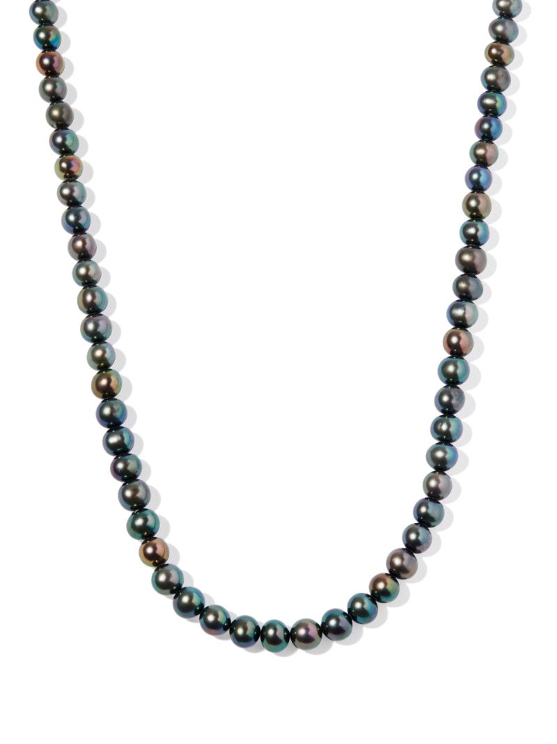 Sterling Silver Pearl Necklace