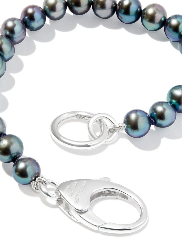Sterling Silver Pearl Bracelet