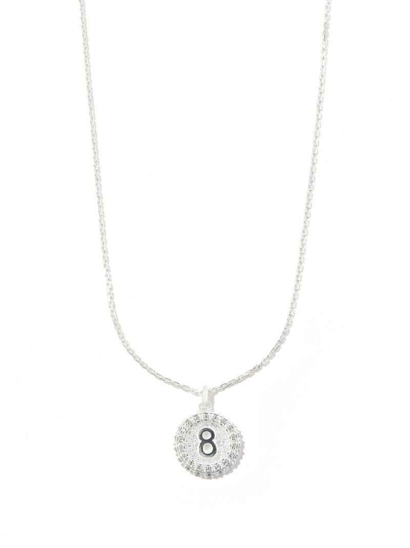 Sterling Silver Chip Pendant Necklace