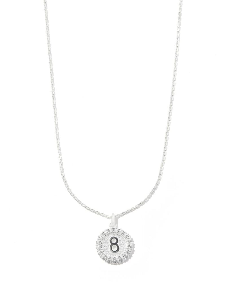 Sterling Silver Chip Pendant Necklace