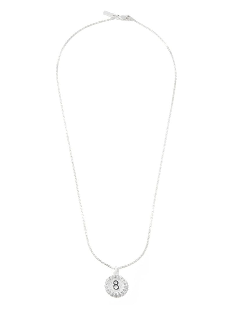 Sterling Silver Chip Pendant Necklace