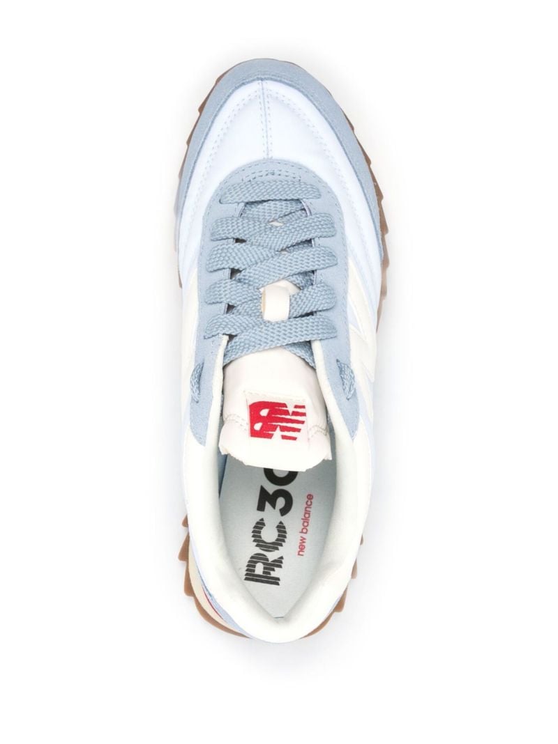 Grey Rc30 Suede Sneakers